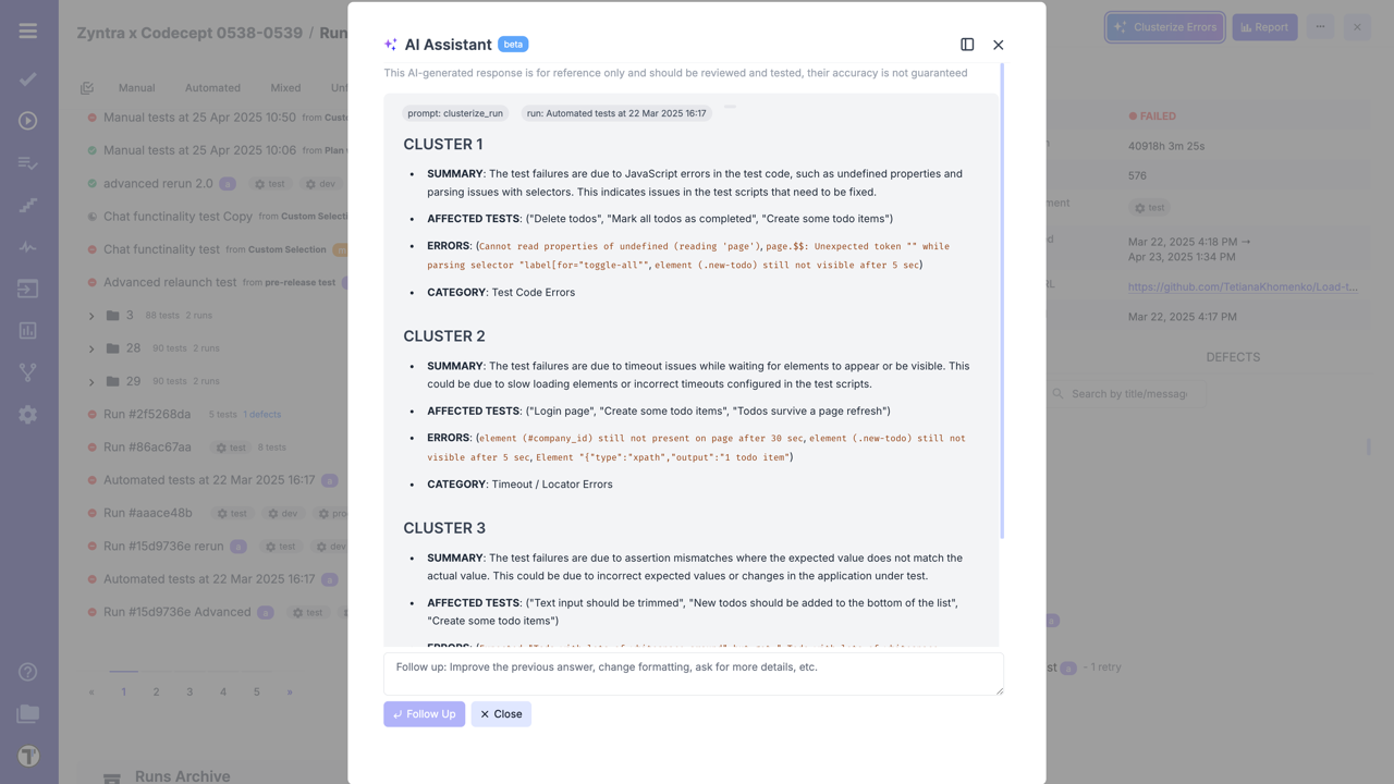 Testomat.io - AI-powered