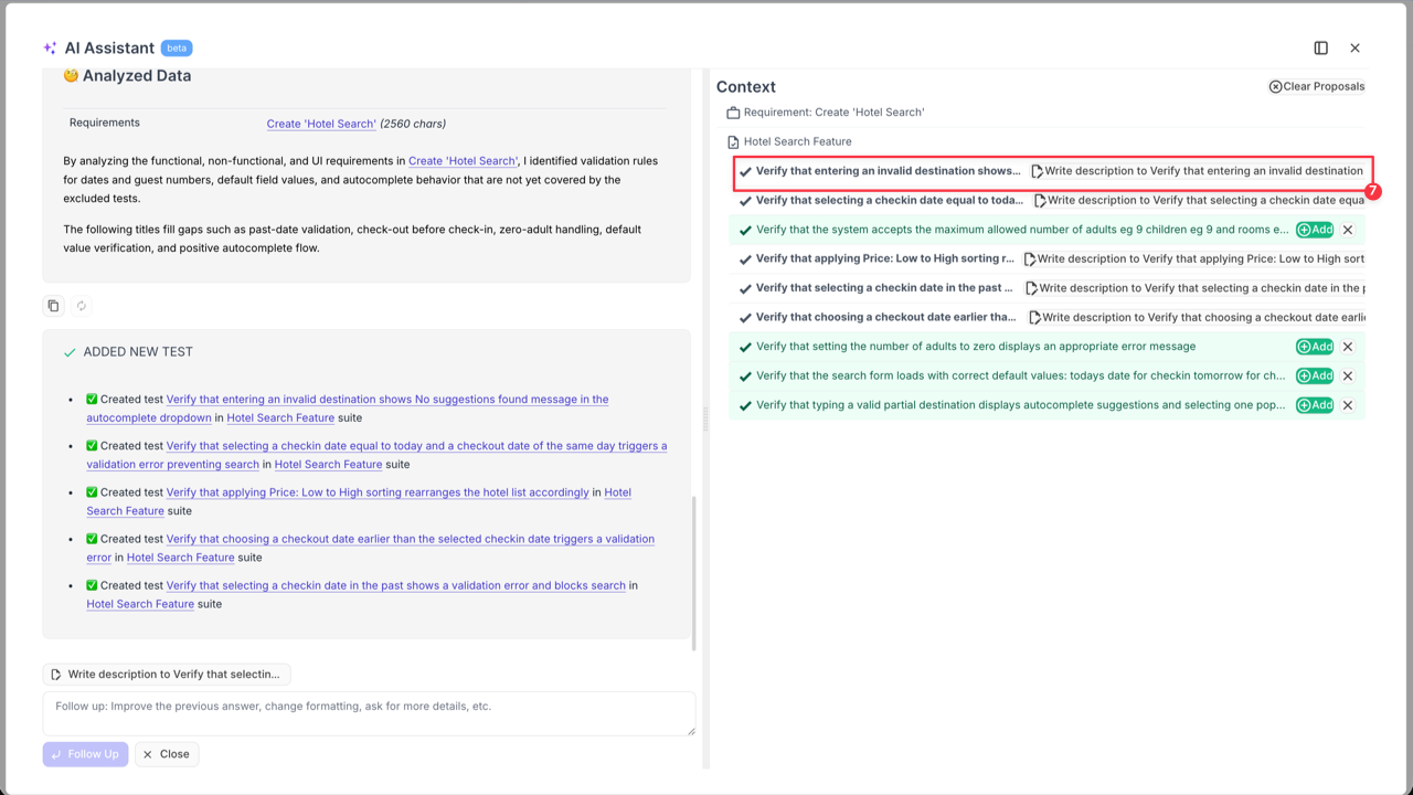 Testomat.io - Requirement