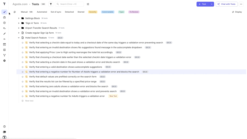 Testomat.io - AI-powered Find Duplicate
