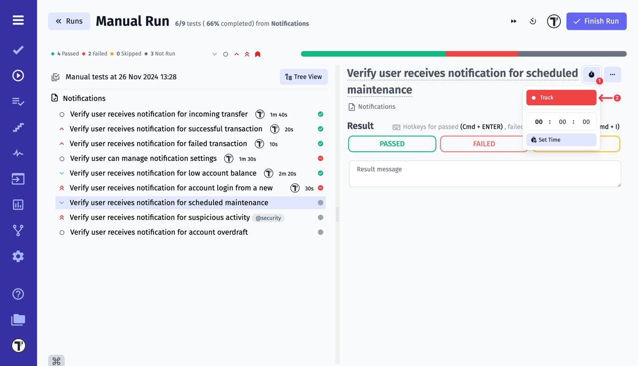 Testomat.io - Track Test Time