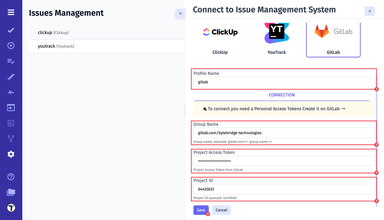 Testomat.io - GitLab Configuration