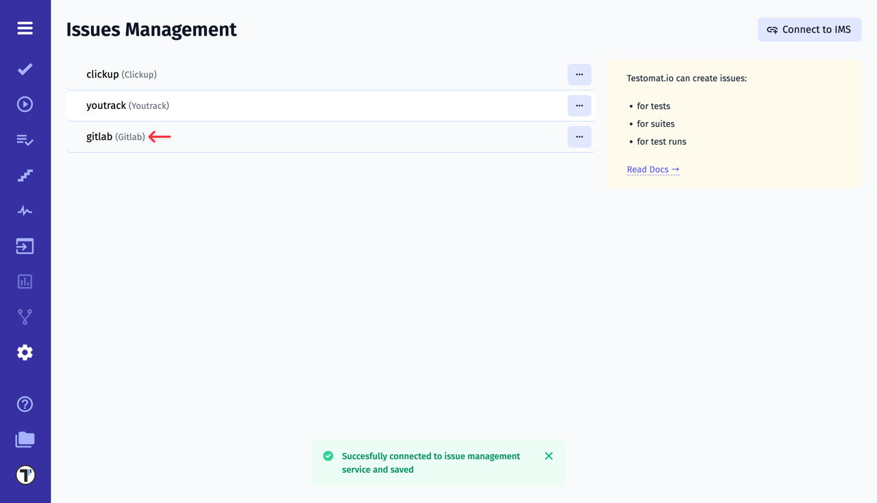 Testomat.io - GitLab Profile