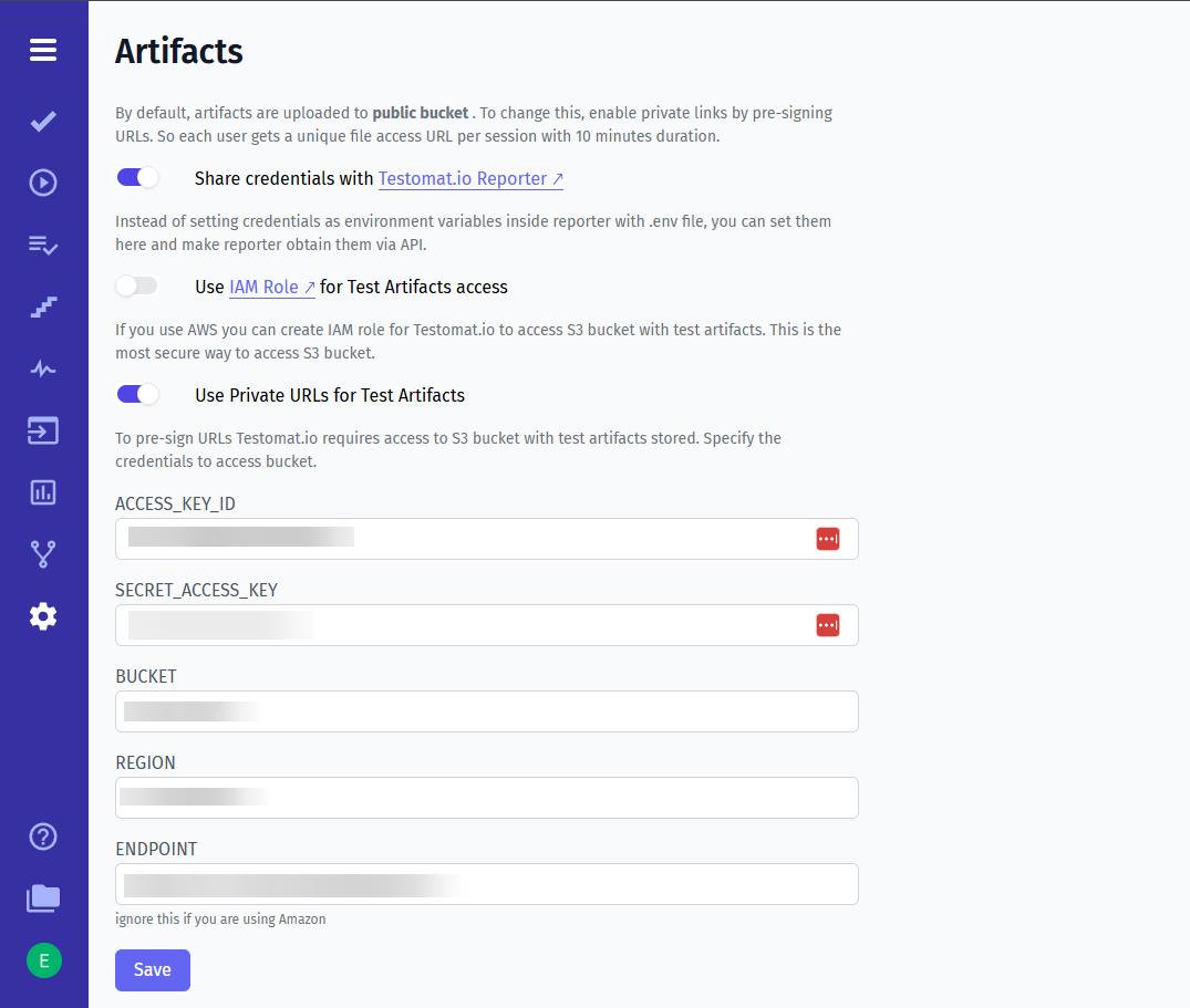Testomat.io - Artifacts